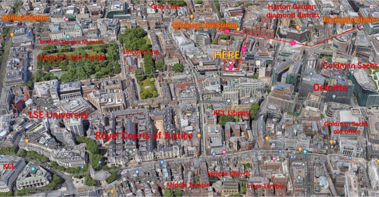 Deluxe Entire Apartment Between Covent Garden And St Pauls Cathedral Londra Dış mekan fotoğraf